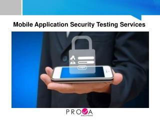 Mobile Application Security Testing Services