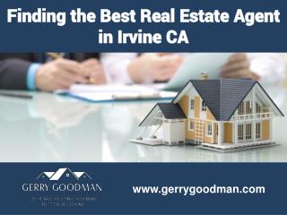 Finding the Best Real Estate Agent in Irvine CA