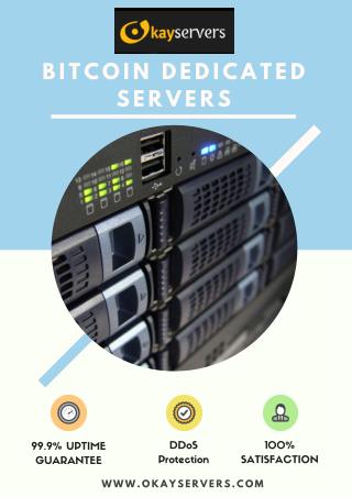 Bitcoin dedicated servers