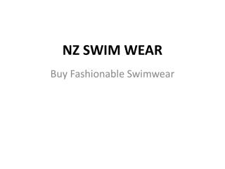 NZ Swim Wear