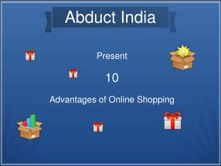 Advantages of Online Shopping