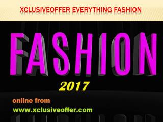 Xclusiveoffer everything fashion