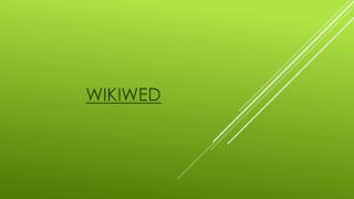 wikiwed