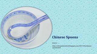 Chinese Spoons