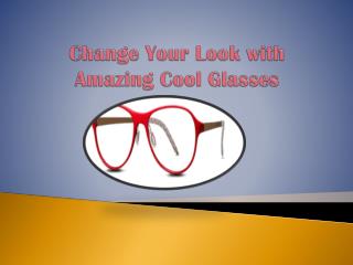 Cool Glasses | bespoke glasses