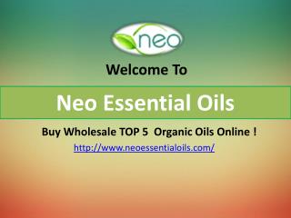 Buy Wholesale TOP 5 Organic Oils Online !