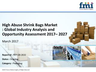 Now Available - Worldwide High Abuse Shrink Bags Market Report 2017-2027