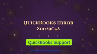 QuickBooks error 80029c4a| How to fix it| Call 1-844-551-9757