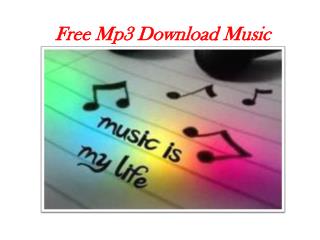 Free Mp3 Download Music