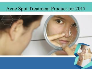 Acne spot treatment product for 2017