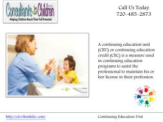 Continuing Education Unit