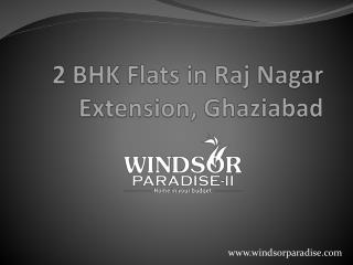 2 bhk flat in raj nagar extension