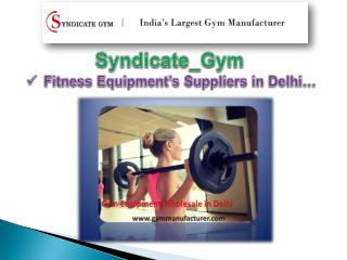 Gym equipment in Delhi Offers Affordable Fitness Gears