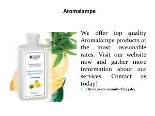 Aromalampe