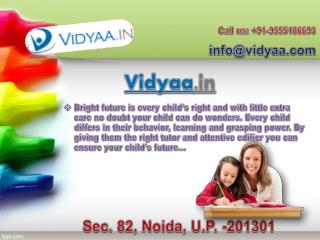 Making a niche of suitable home tuitions at one stop- Vidyaa.in