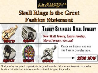 Skull Rings is the Great Fashion Statement