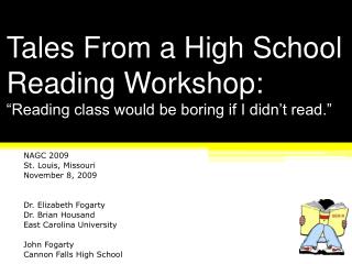 Nagc 2009 SEM-R Hs