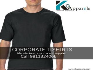 Get the best reputed corporate t-shirts exporter in Noida.