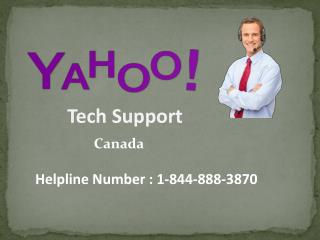 How Yahoo Support Canada can help in Recovering Hacked Account