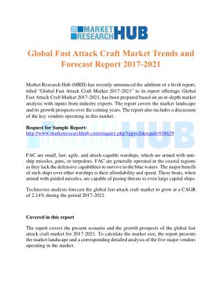 Global Fast Attack Craft Market Trends and Forecast Report 2017-2021