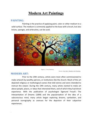 Modern Art Paintings eBook