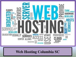 Web Hosting Columbia SC