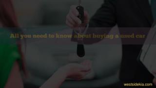 All you need to know about buying a used car