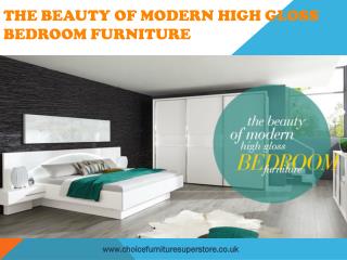 The Beauty Of modern High Gloss Bedroom furniture