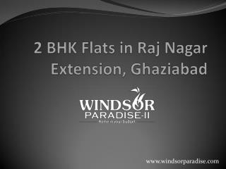 2 bhk flat in raj nagar extension