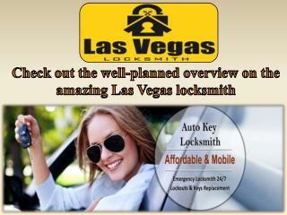 Check out the well-planned overview on the amazing Las Vegas locksmith