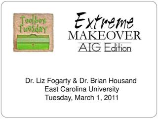 Tuesday Teacher Toolbox AIG Makeover Technology