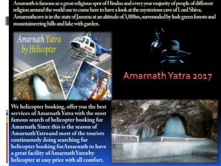 Amarnath helicopter booking, Amarnath helicopter ticket, Amarnath yatra registration