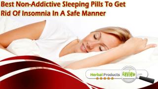 Best Non-Addictive Sleeping Pills To Get Rid Of Insomnia In A Safe Manner
