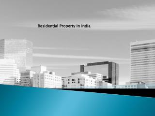 residential property in India