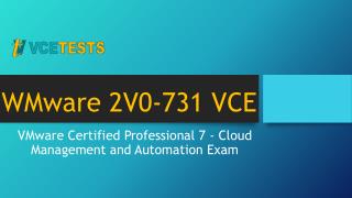 VMware 2V0-731 VCE