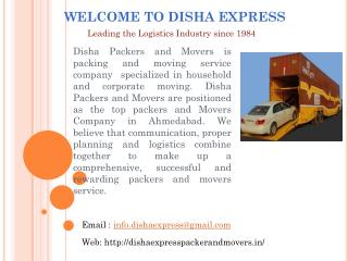 Packing and Moving Companies in Ahmedabad