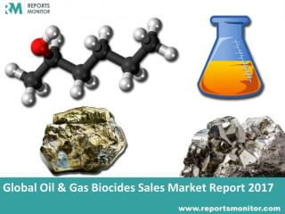 Oil & Gas Biocides Global Industry Overview and Data Report 2017