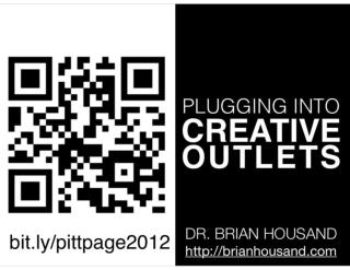 Creative Outlets Pitt PAGE 2012
