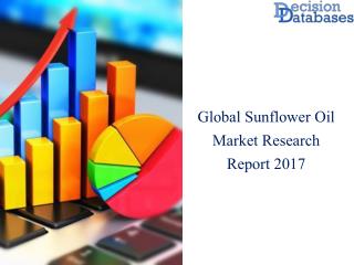 Worldwide Sunflower Oil Market Manufactures and Key Statistics Analysis 2017