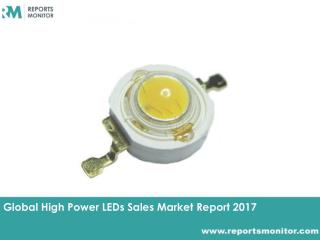 High Power LED Sales Market Research And Industry Analysis