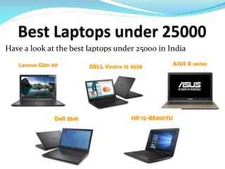 Laptop for 25000