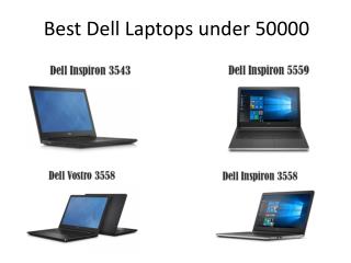 Dell laptop under 50000
