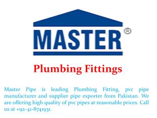 Plumbing Fittings