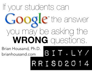 GOOGLE THE ANSWER - ROUND ROCK 2014