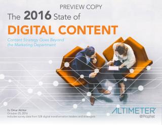 The 2016 State of Digital Content