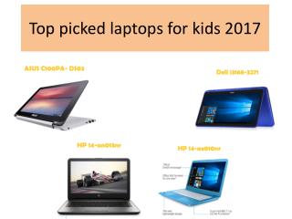 Laptop for children