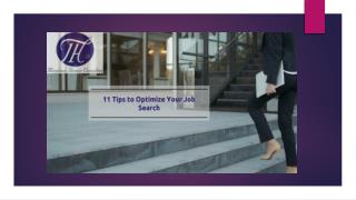 11 Tips to Optimize Your Job Search
