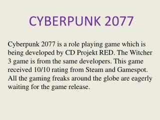 Cyberpunk 2077