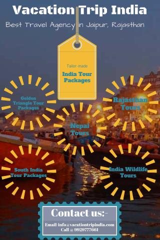 Top Indian travel agency - Vacation Trip India