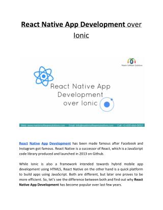 Hire React Native Developer